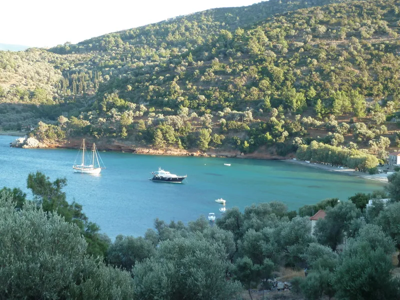 Beach, Sunwaves Apartments, Samos