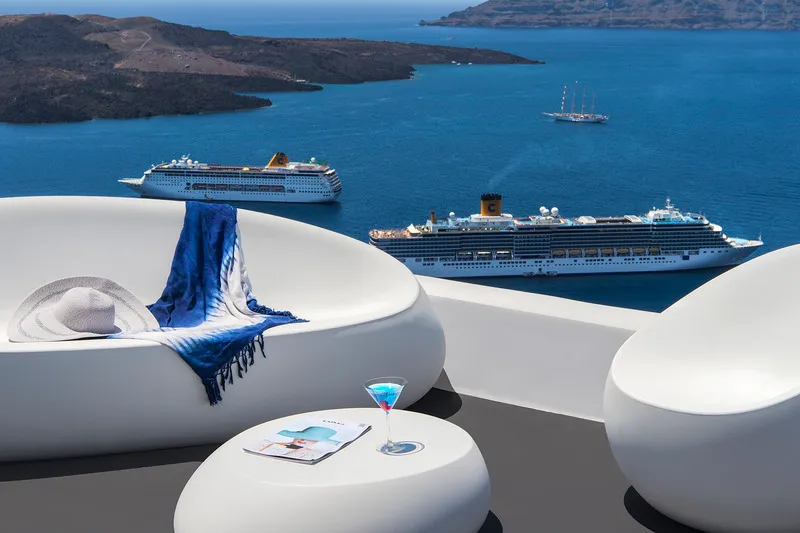 Terrace, Athina Luxury Suites, Santorini