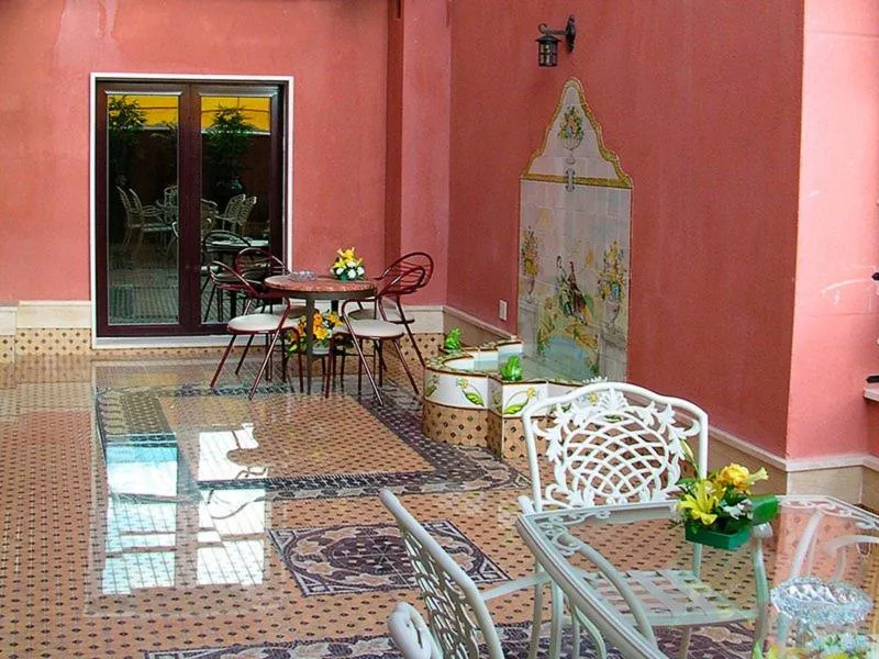Terrace, Hotel Santiago Jaen, Andalucia