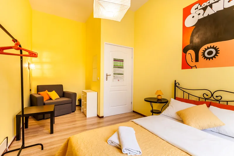 Double or Twin WITH SHARED BATHROOM Room, The Secret Garden Hostel, Krakow