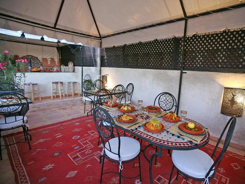 Restaurant, Riad spa Sindibad, Marrakech