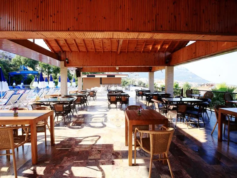 Terrace, Yel Holiday Resort, Dalaman