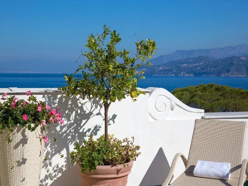 Terrace, Luxury Villa Excelsior Parco, Naples