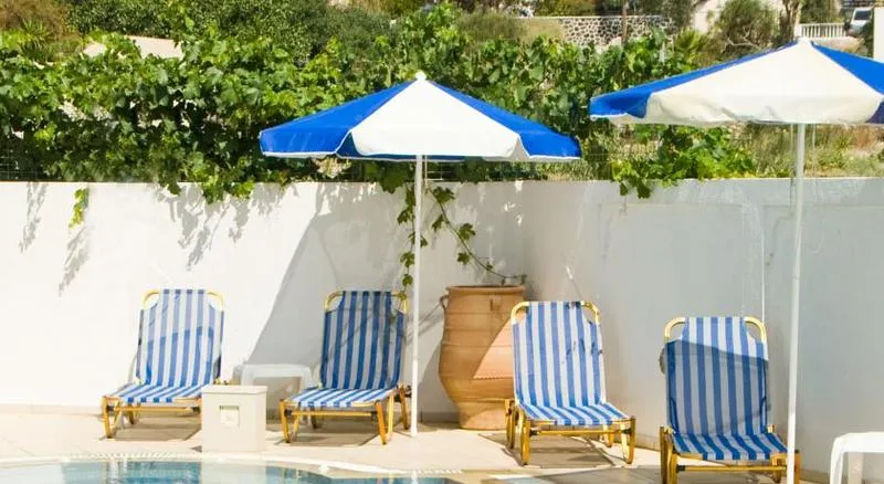 Pool, Hotel Glaros, Santorini