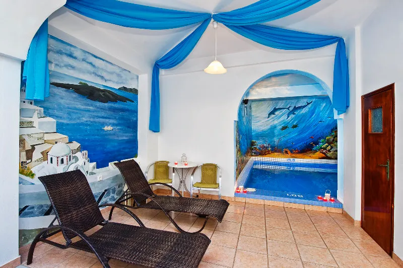 Pool, Petros Villa, Santorini