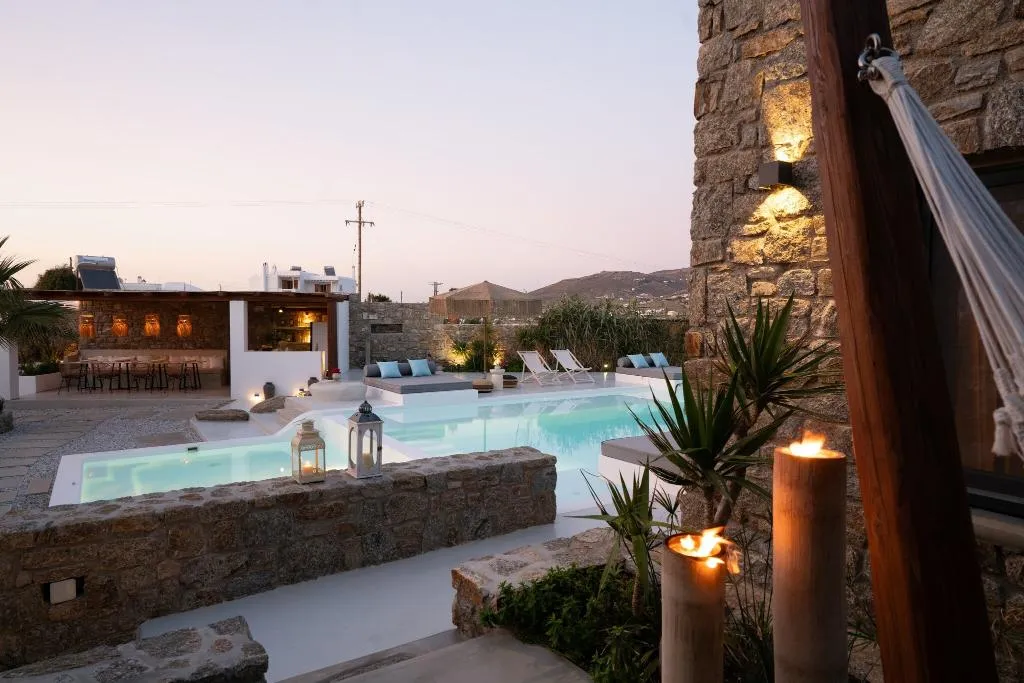 Pool, Myconian Theros, Mykonos