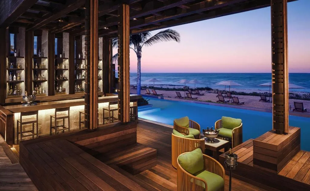 Beach, Jungala Hotel at VidantaWorld Riviera Maya, Cancun Area