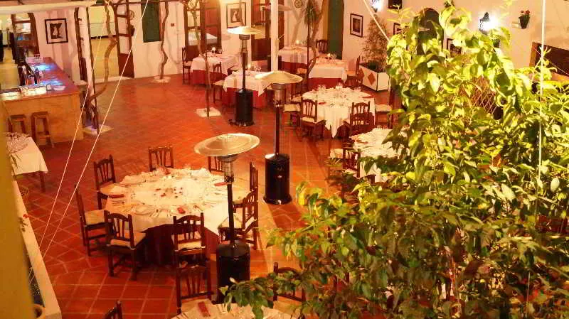Restaurant, Caserio de Iznajar, Costa Del Sol