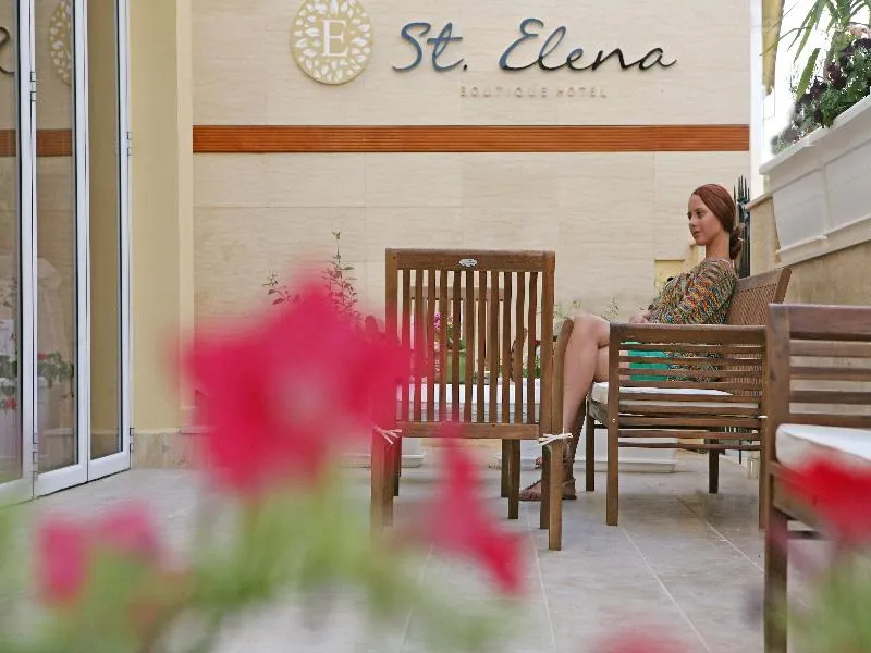 Terrace, St Elena Boutique Hotel, Cyprus