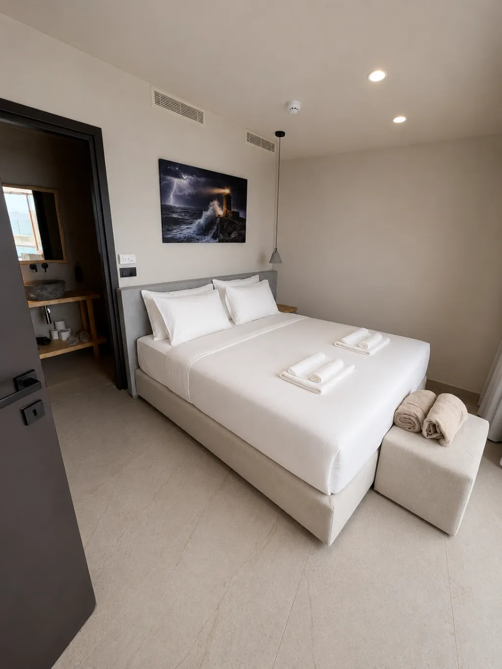SUITE SEA VIEW TWO BEDROOMS Room, Volta Seaside Boutique Hotel, Crete