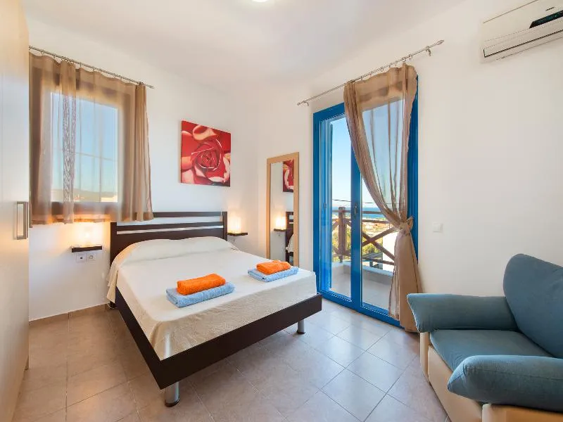 Room, Blue Sea Villa, Rhodes