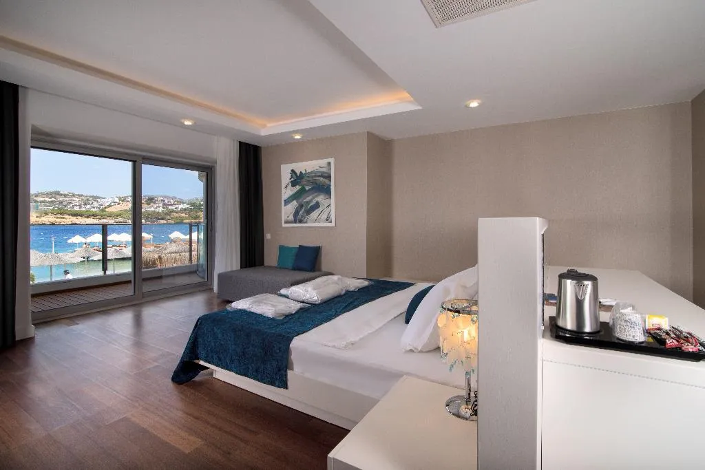DOUBLE DELUXE SEA VIEW Room, Highlight Hotel, Bodrum
