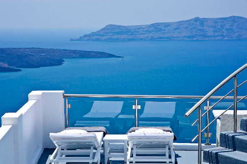 Terrace, Asteras villas, Santorini