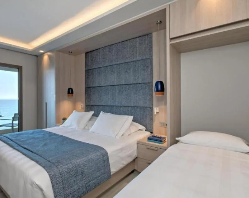 TRIPLE SEA VIEW Room, Amada Colossos Ultra All Inclusive Resort, Rhodes