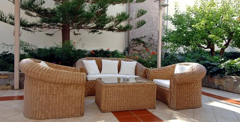 Terrace, Creta Solaris Hotel Apartments, Crete