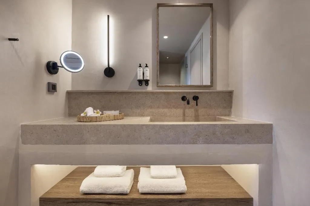 SUITE KING SIZE BED Room, Aulus Lindos Rhodes, Curio Collection by Hilton, Rhodes