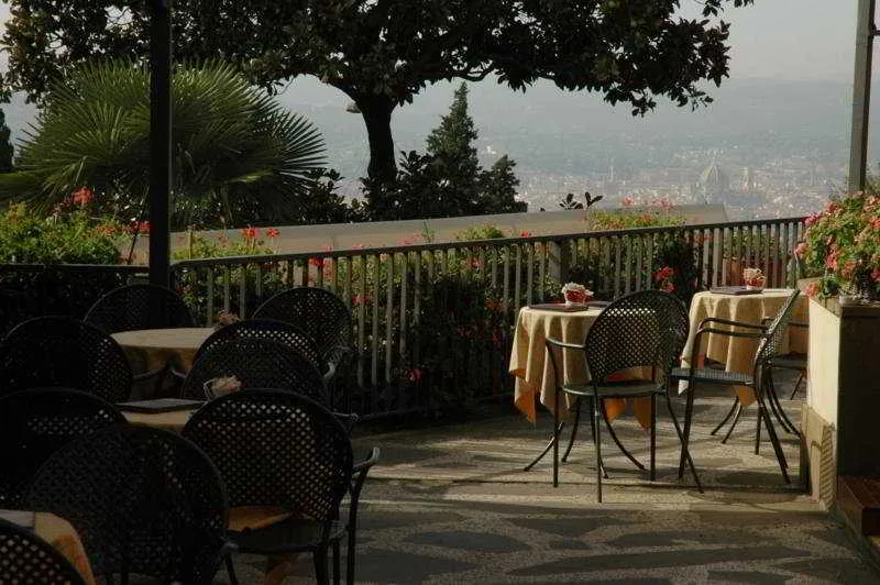 Terrace, Villa Aurora, Florence