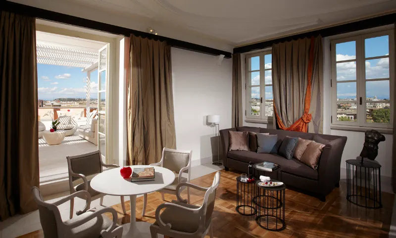Room, Villa Agrippina Gran Meliá, Rome