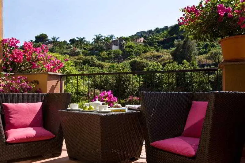 Terrace, Santa Tecla Palace, Catania