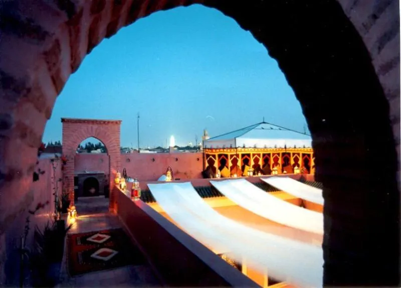 General view, Riad Bahja, Marrakech