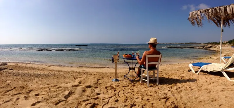 Beach, Thalassines Villas, Cyprus