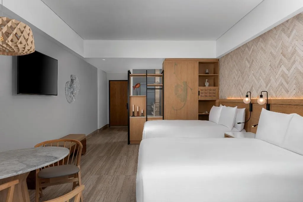 DOUBLE OCEAN VIEW TWO QUEEN BEDS Room, Hilton Tulum Riviera Maya All-Inclusive Resort, Cancun Area