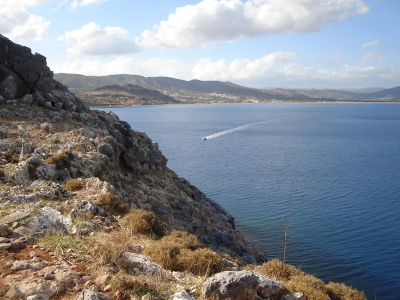 Beach, Tsambika Sun, Rhodes