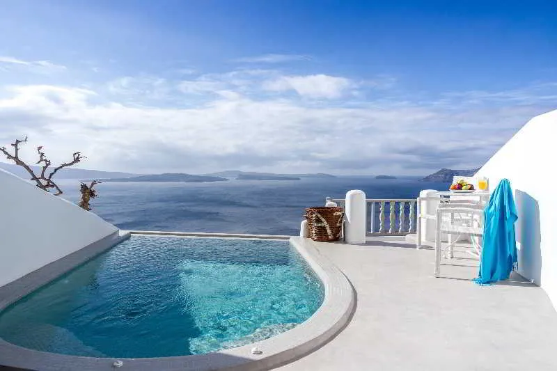 Room, Filotera Suites, Santorini