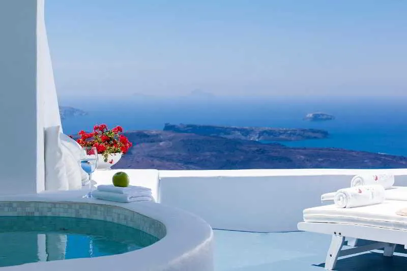 Pool, Aliko Luxury Suites, Santorini
