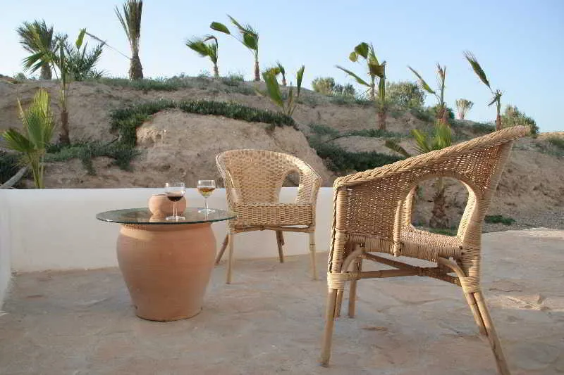 Terrace, Logis Cortijo Los Malenos, Costa Almeria