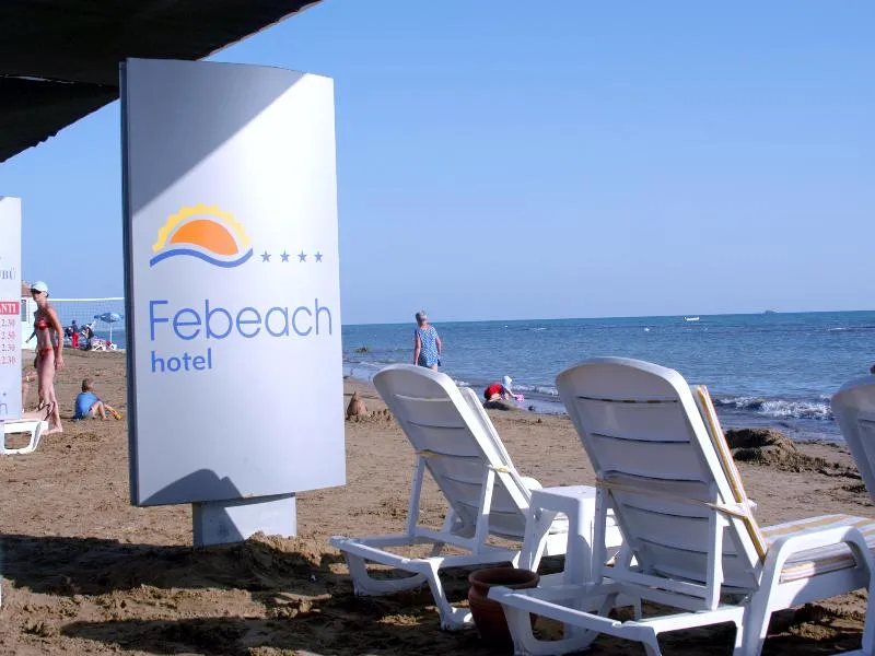 Beach, Febeach Hotel Side, Antalya