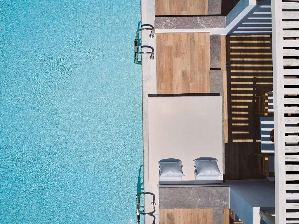 BUNGALOW DELUXE SEA VIEW Room, Grecotel LUXME White, Crete