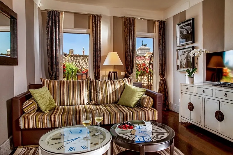 General view, The Inn At The Roman Forum, Rome