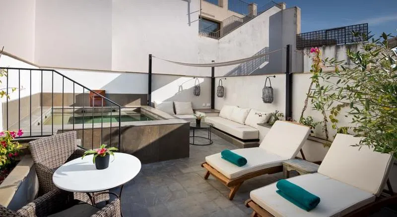Terrace, Corral del Rey Hotel, Seville