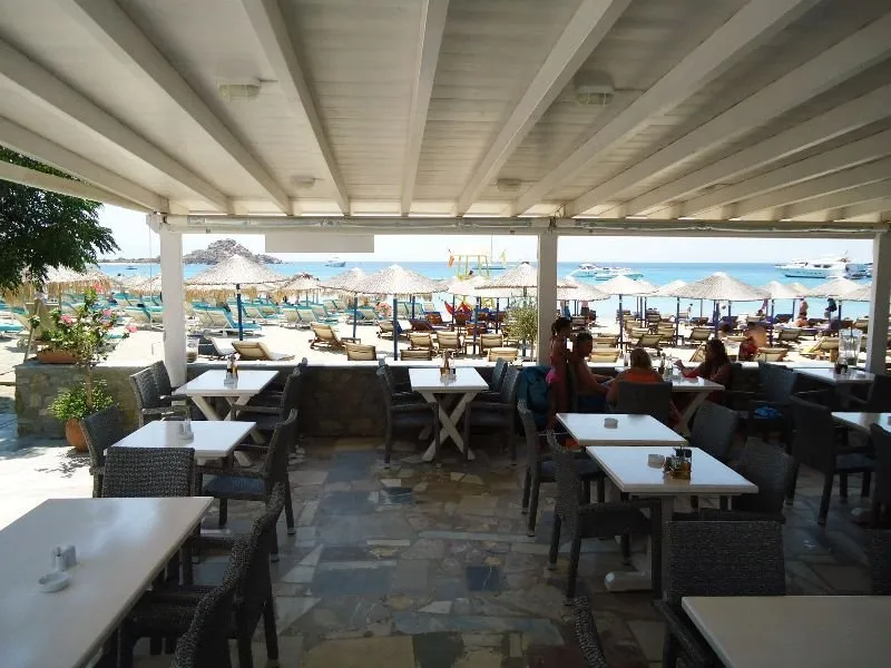 Restaurant, Pension Romantika, Mykonos