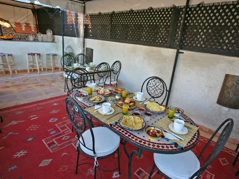 Terrace, Riad spa Sindibad, Marrakech