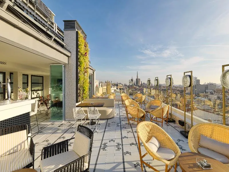 Terrace, H10 Cubik, Barcelona