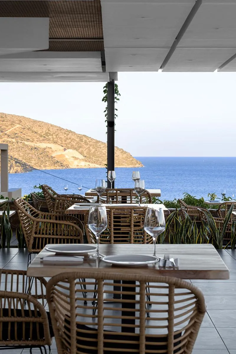 Restaurant, Zeus Eleva Miraya, Crete