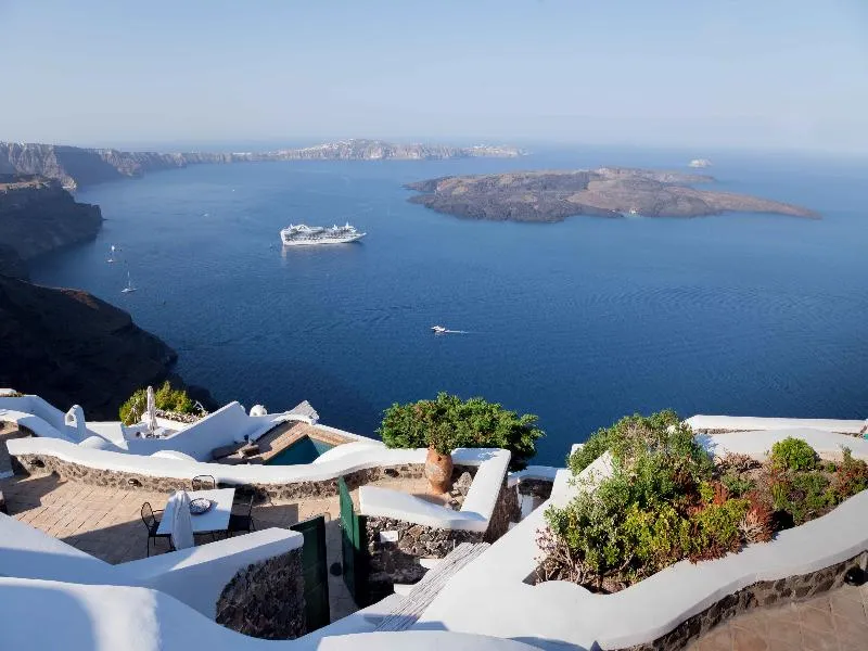 General view, The Vasilicos Caldera Heritage Suites, Santorini