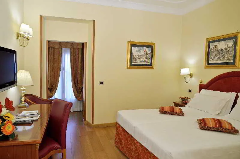 Room, Hotel Homs, Rome