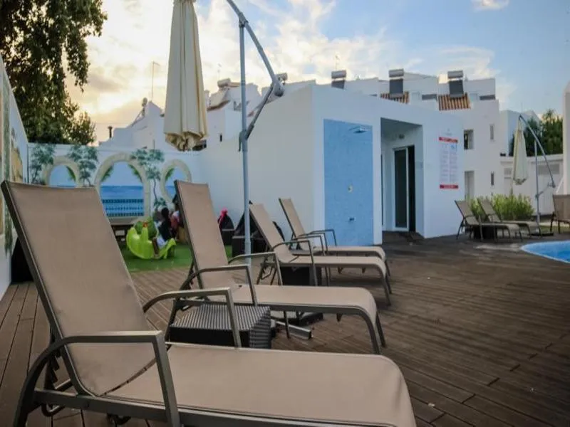 Terrace, Lagoa Apartment Hotel, Algarve