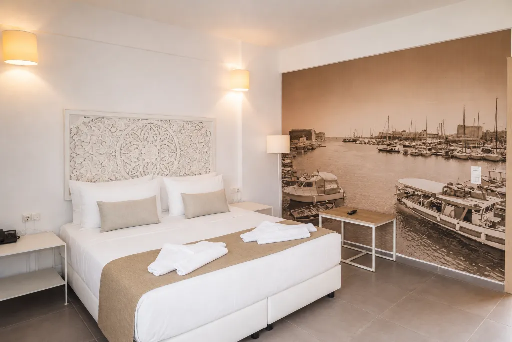 FAMILY ROOM WITH PRIVATE POOL Room, St Constantin Hotel, Crete