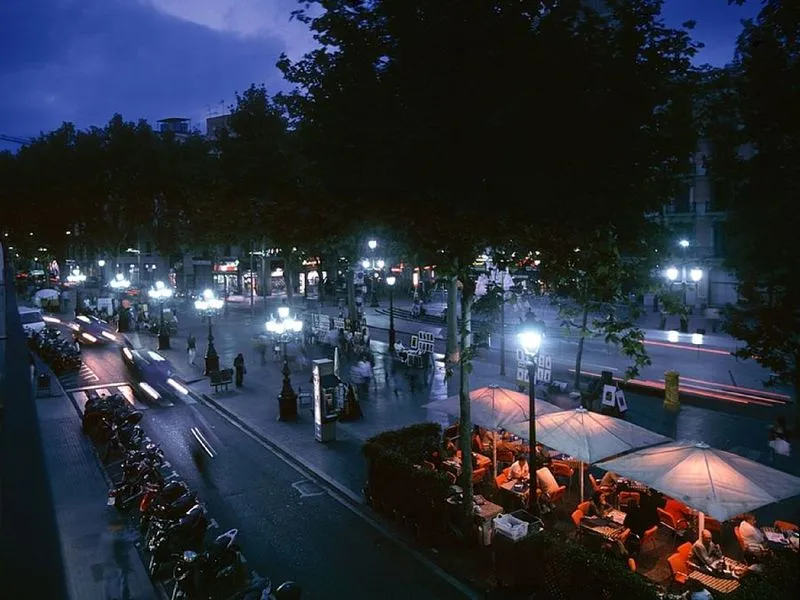 General view, Arc La Rambla, Barcelona