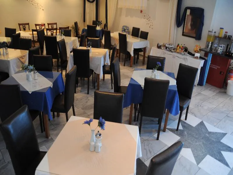 Restaurant, Perissa Bay, Santorini