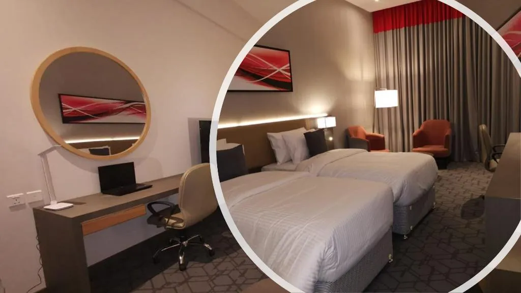 TWIN TWO BEDS Room, Peony Hotel Dubai, Dubai
