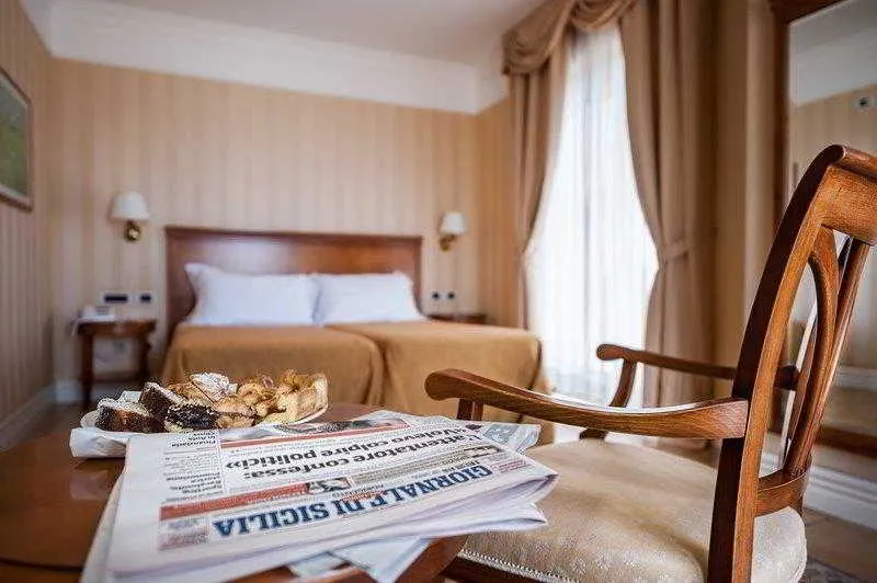 Double or Twin STANDARD Room, Dioscuri Bay Palace, Catania