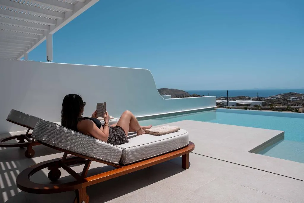 SUITE SEA VIEW WITH PRIVATE POOL Room, Muse Of Mykonos, Mykonos