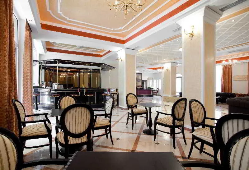 Lobby, Achillion Palace, Crete