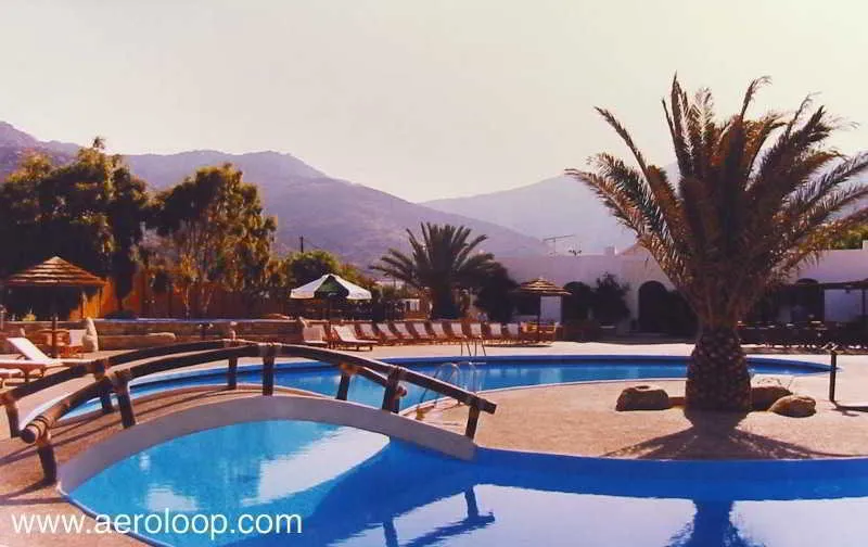 Pool, Far Out Village, Santorini
