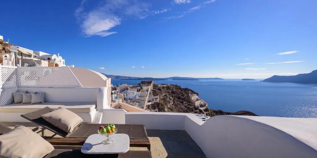 SUITE HONEYMOON Room, Fanari Villas, Santorini